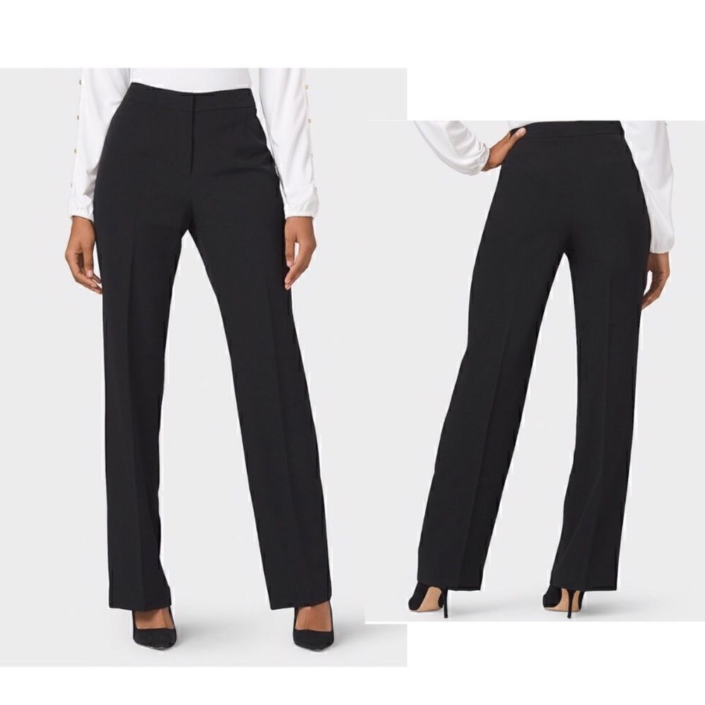 NWT Black Jones Studio Classic Fit Pant size 4